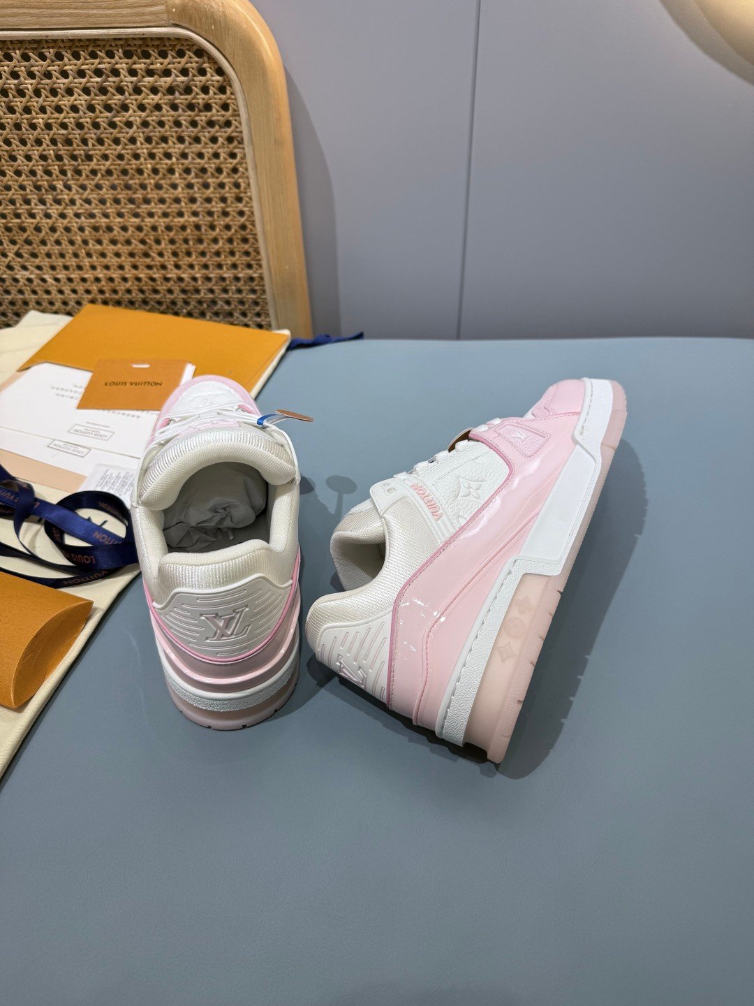 Sneakers Trainer 'Blanc Rose' — vue 14