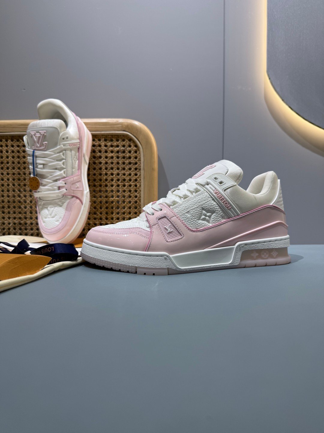 Sneakers Trainer 'Blanc Rose' — vue 15