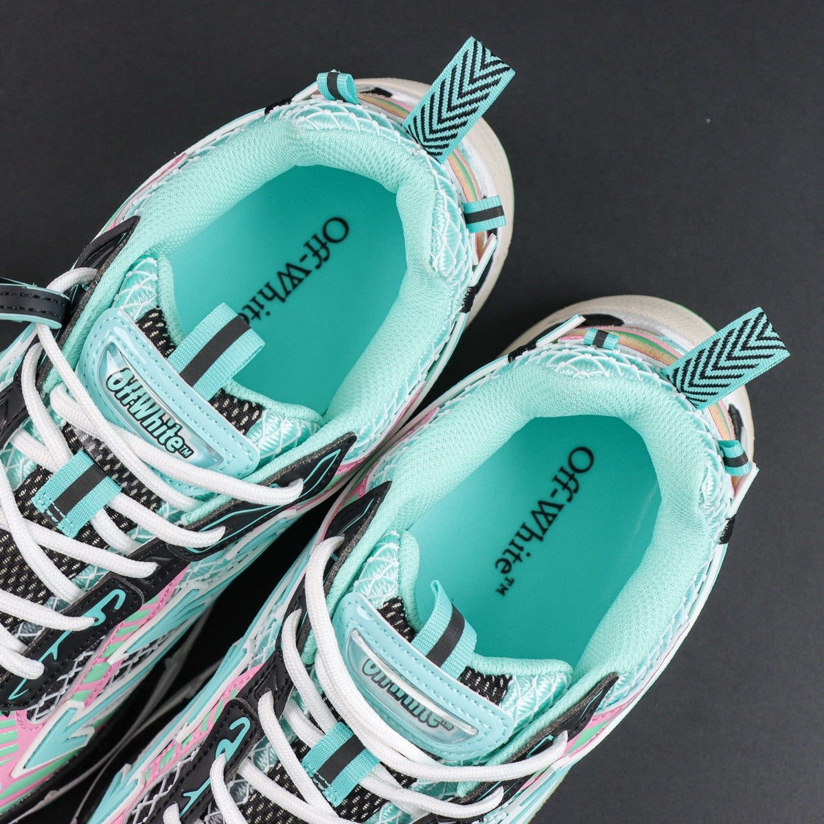 Off-White Be Right Back 'Vert d'Eau Blanc' — vue 12