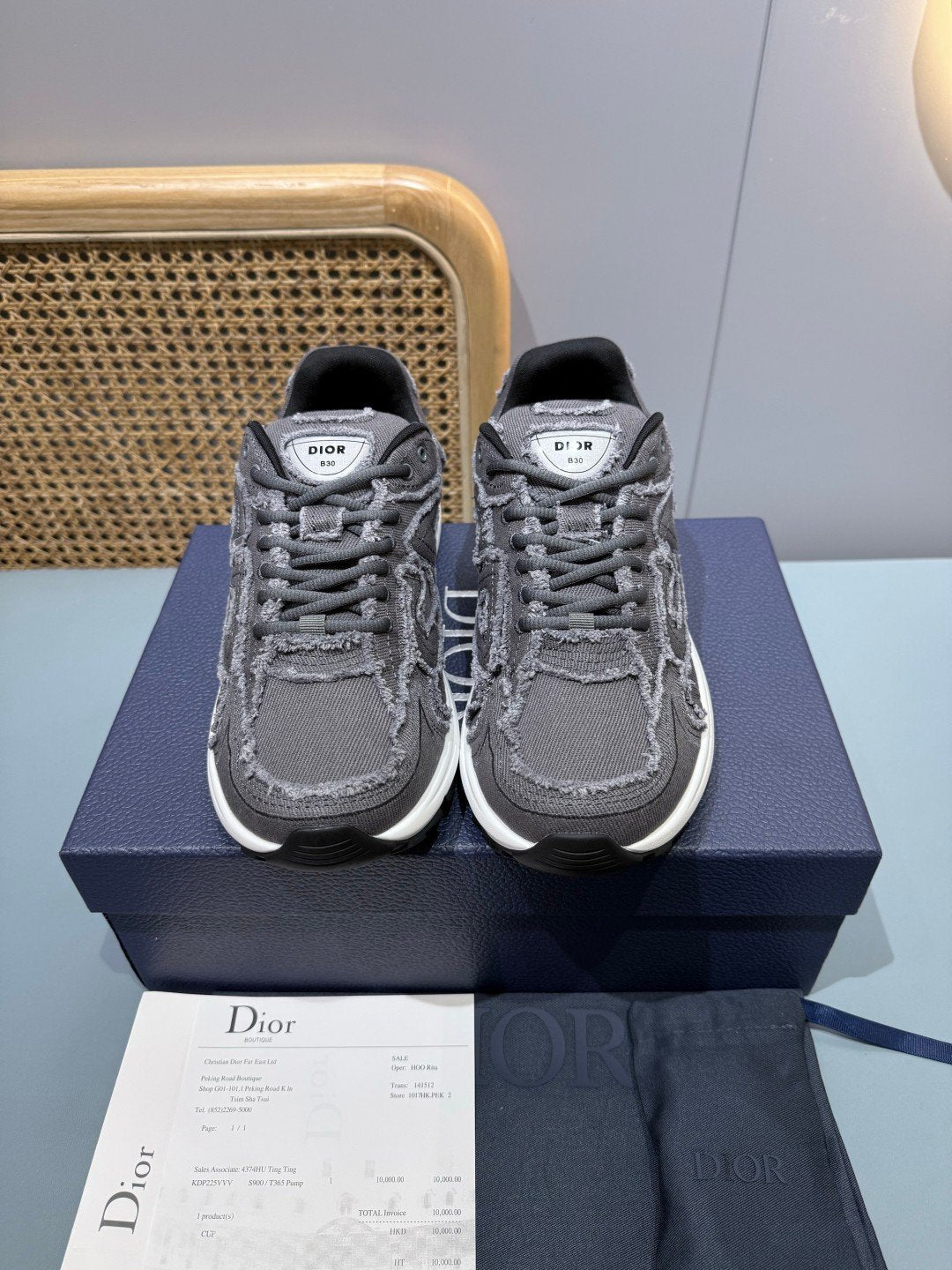 Sneakers B30 'Gris Anthracite' — vue 2