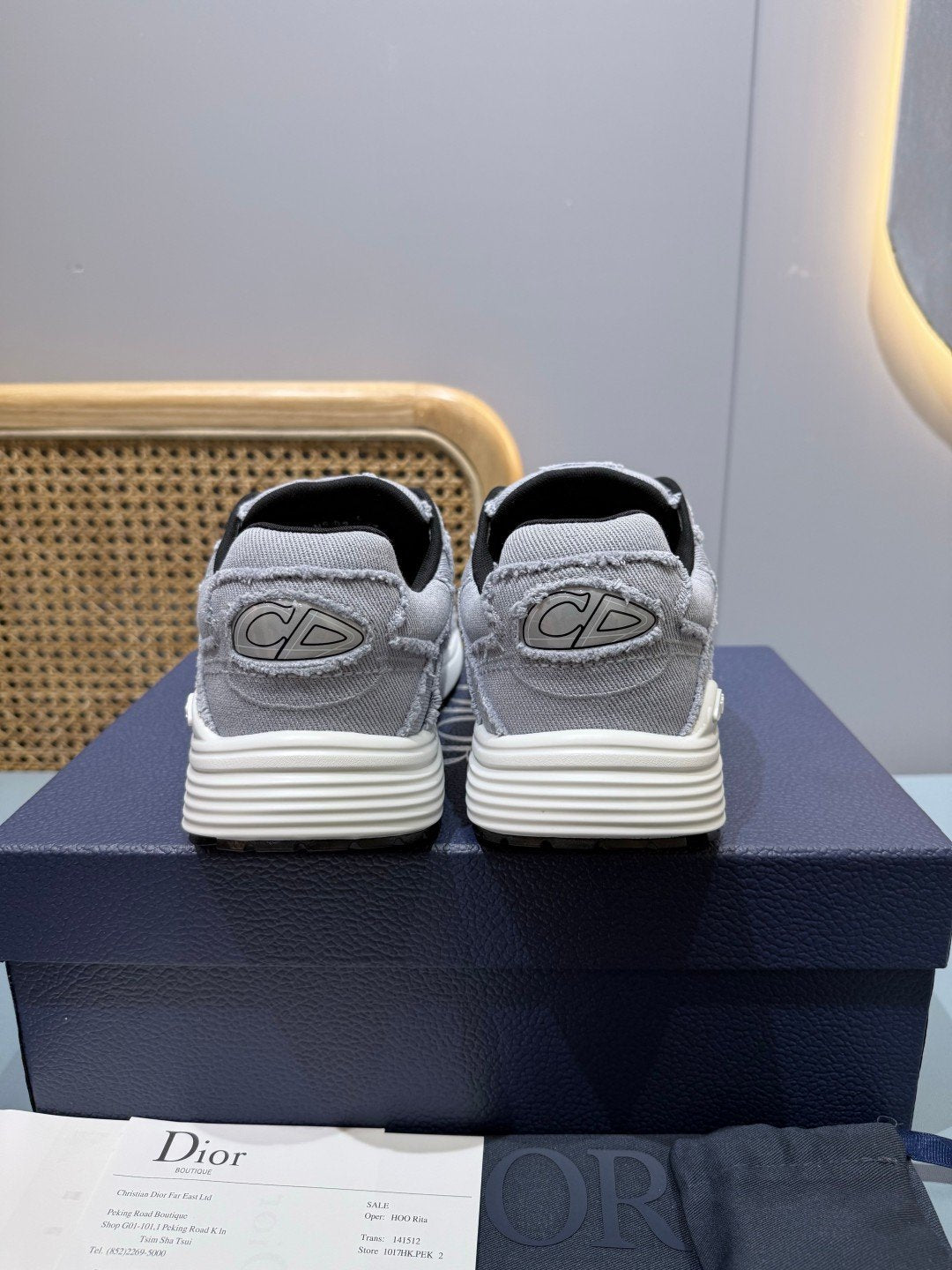 Sneakers B30 'Gris Perle' — vue 4