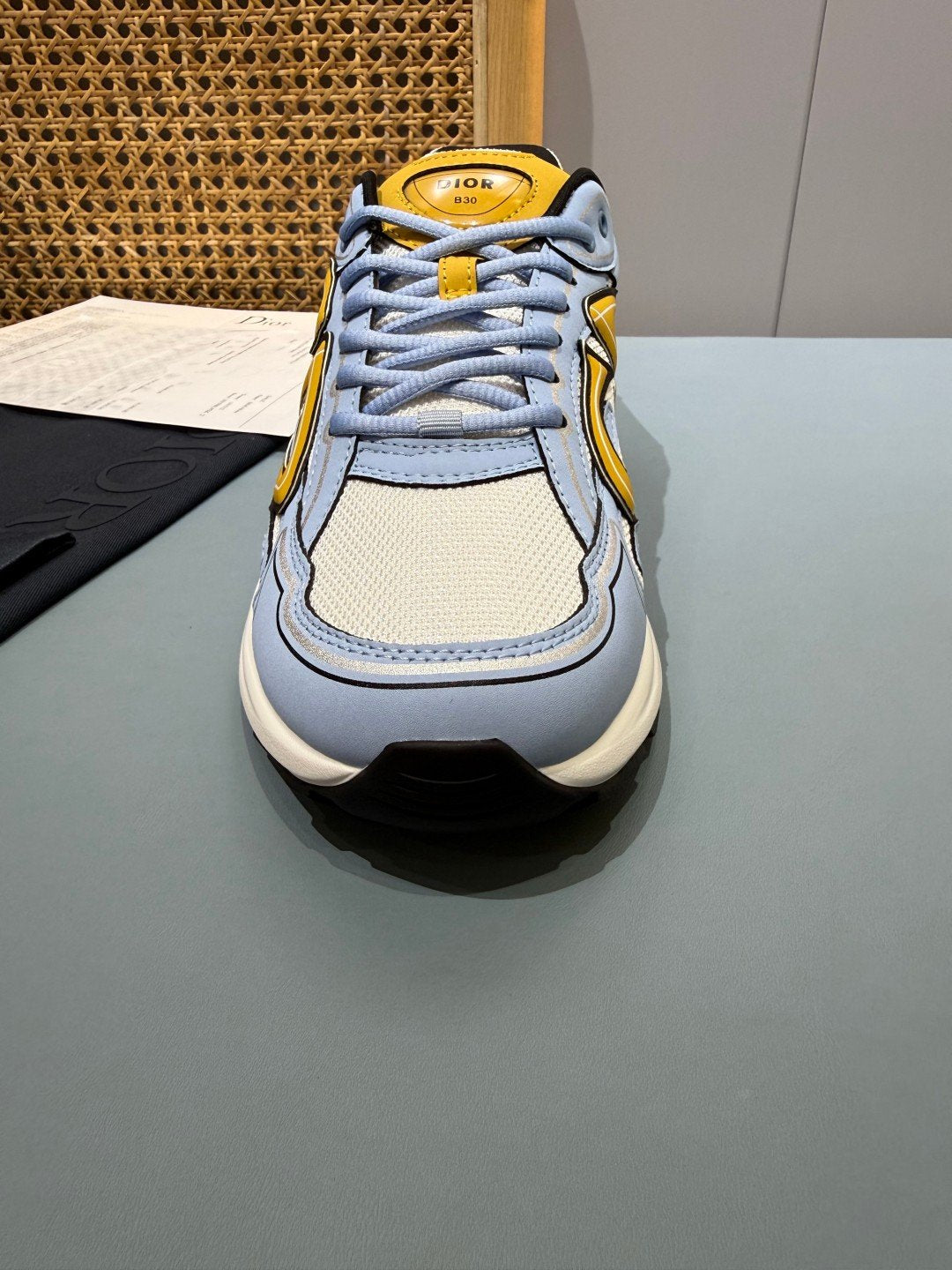 Sneakers B30 'Bleu Ciel et Jaune' — vue 8