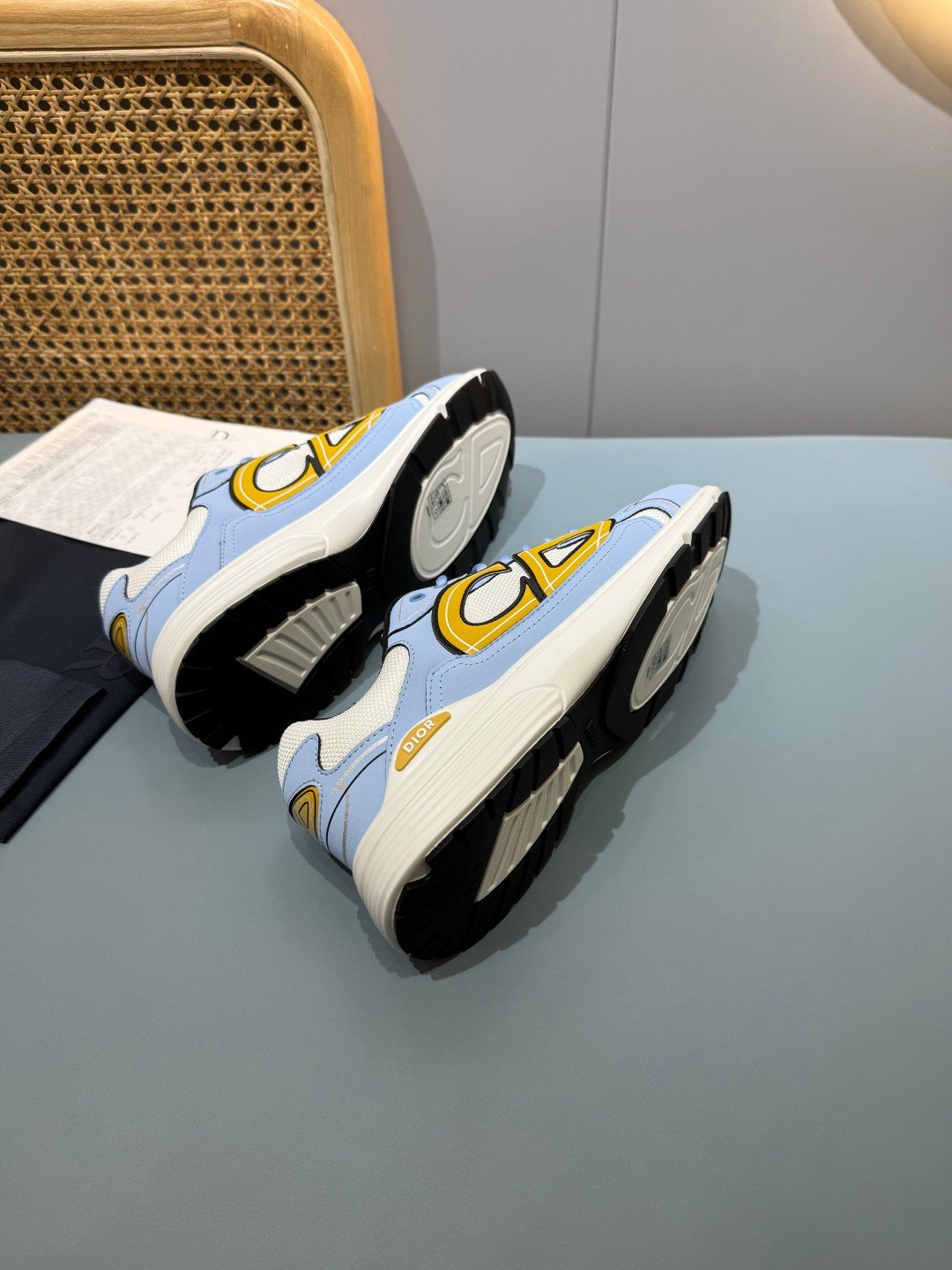 Sneakers B30 'Bleu Ciel et Jaune' — vue 13