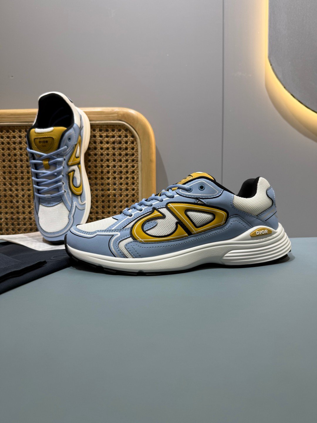 Sneakers B30 'Bleu Ciel et Jaune' — vue 15