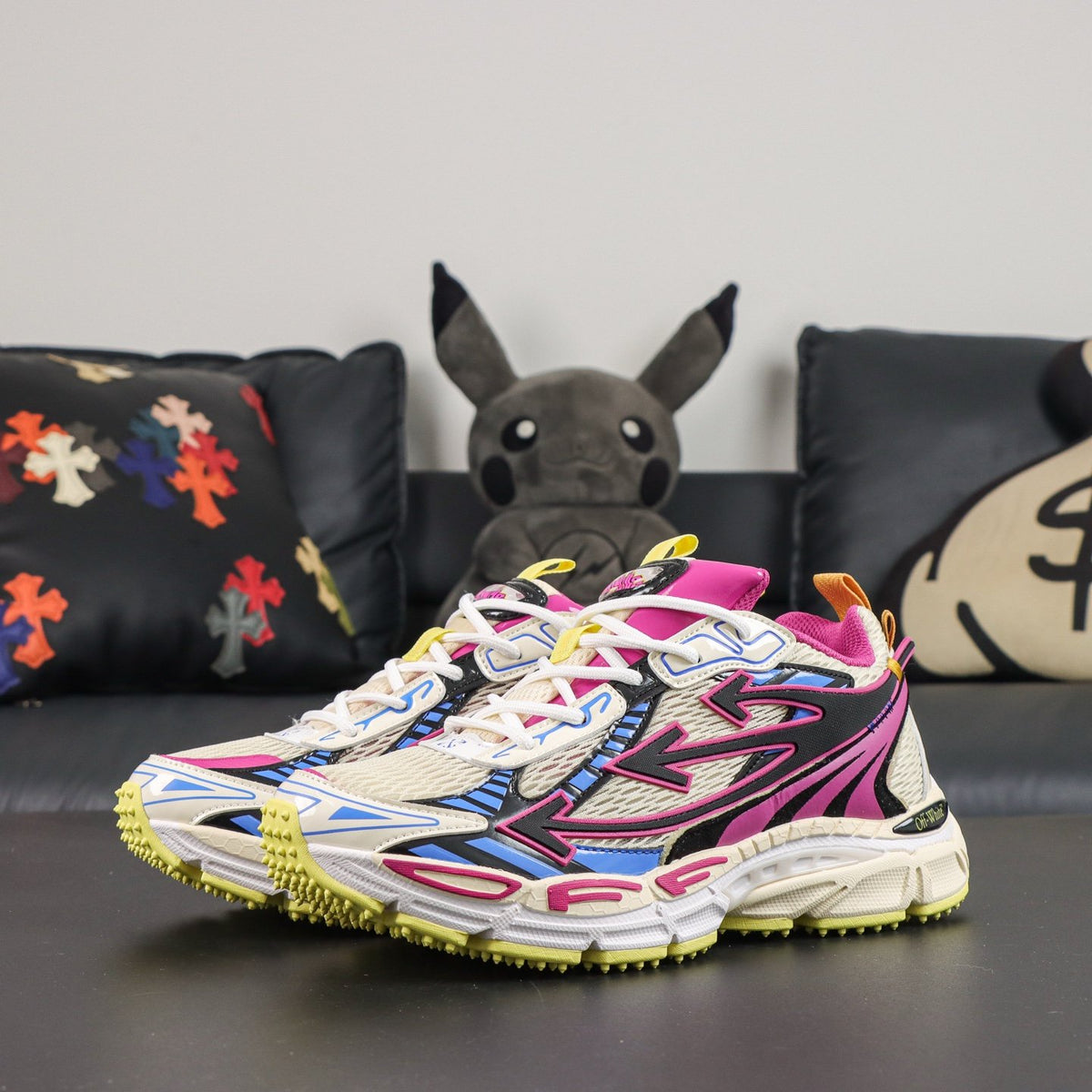 Off-White Be Right Back 'Blanc Rose Fuchsia'