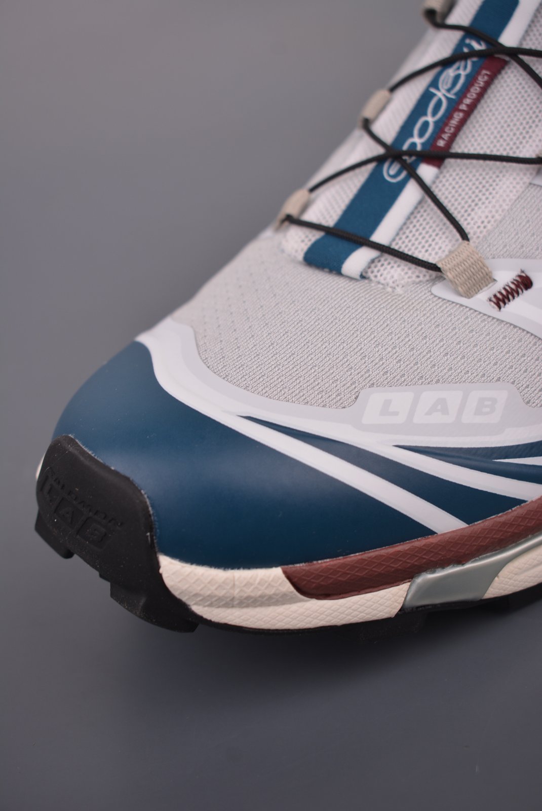 Sneakers Goodbai x XT-6 'White Blue Maroon Brown' — vue 6