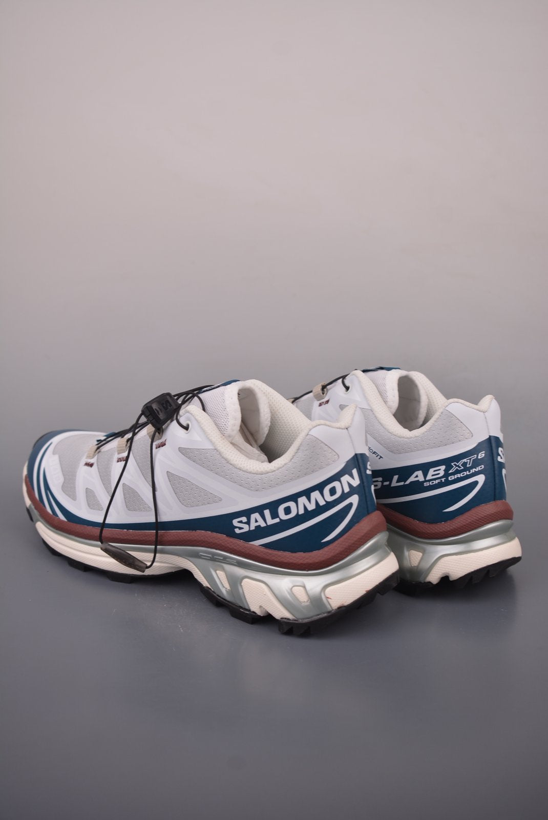 Sneakers Goodbai x XT-6 'White Blue Maroon Brown' — vue 8