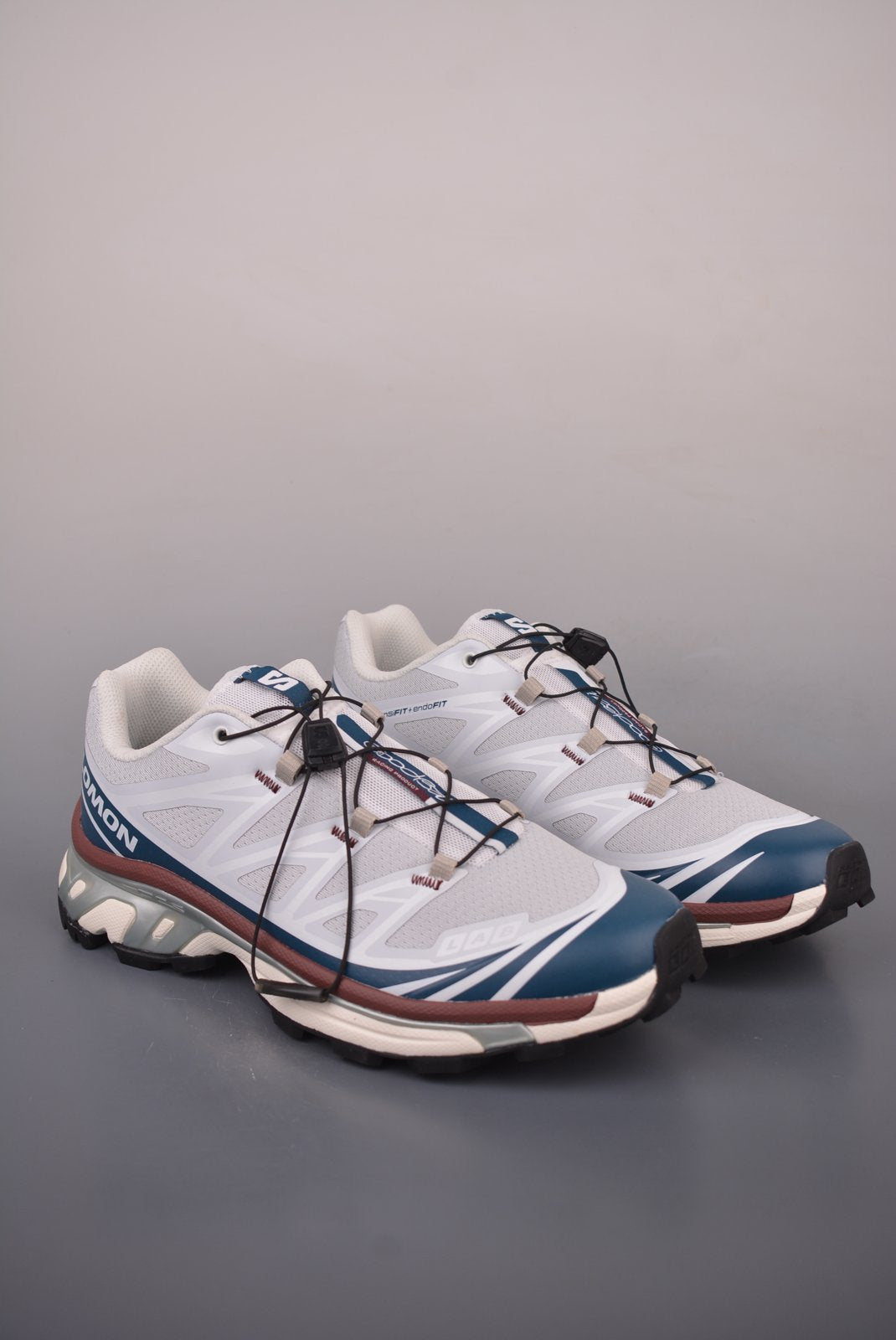 Sneakers Goodbai x XT-6 'White Blue Maroon Brown' — vue 9