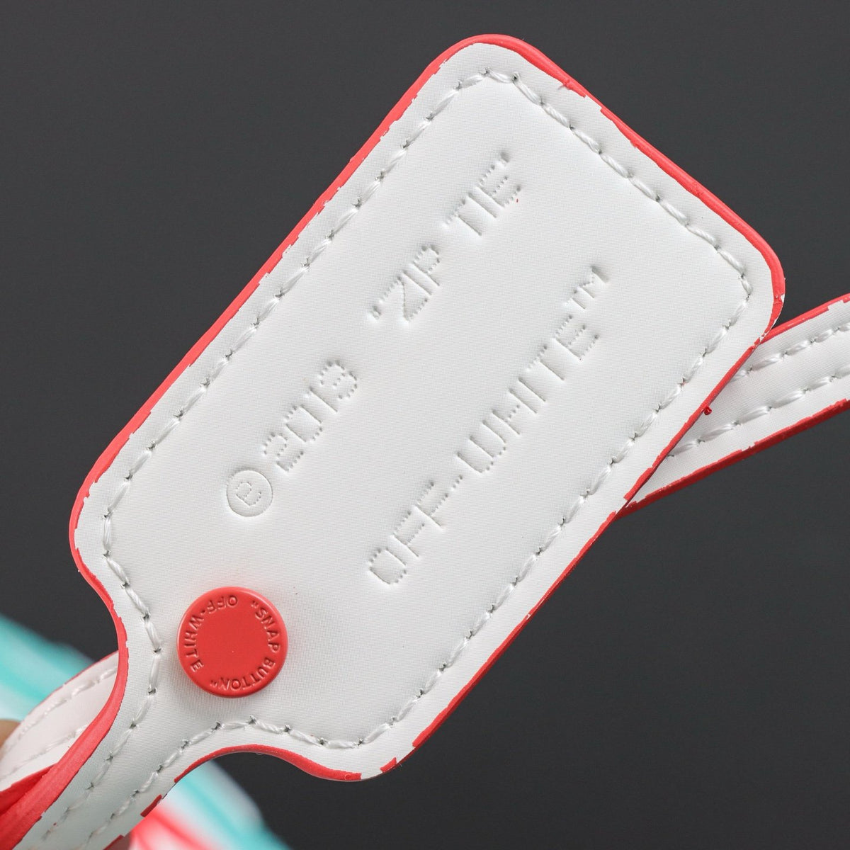 Off-White Be Right Back 'Turquoise Rouge' — vue 3