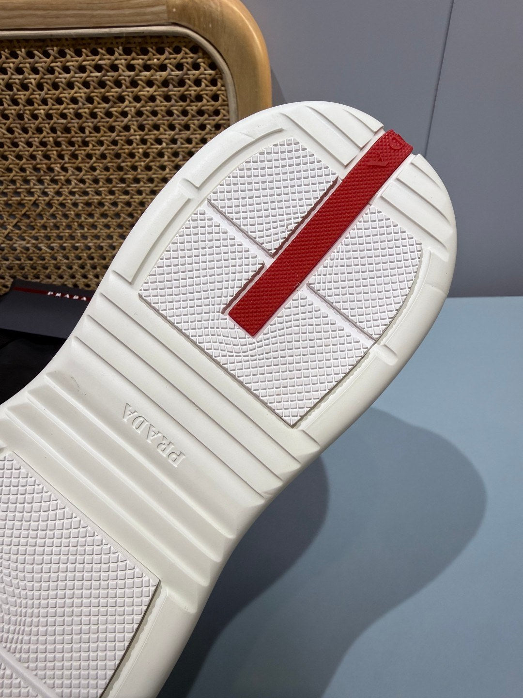Sneakers America's Cup 'Bleu Ardoise Verni' — vue 7