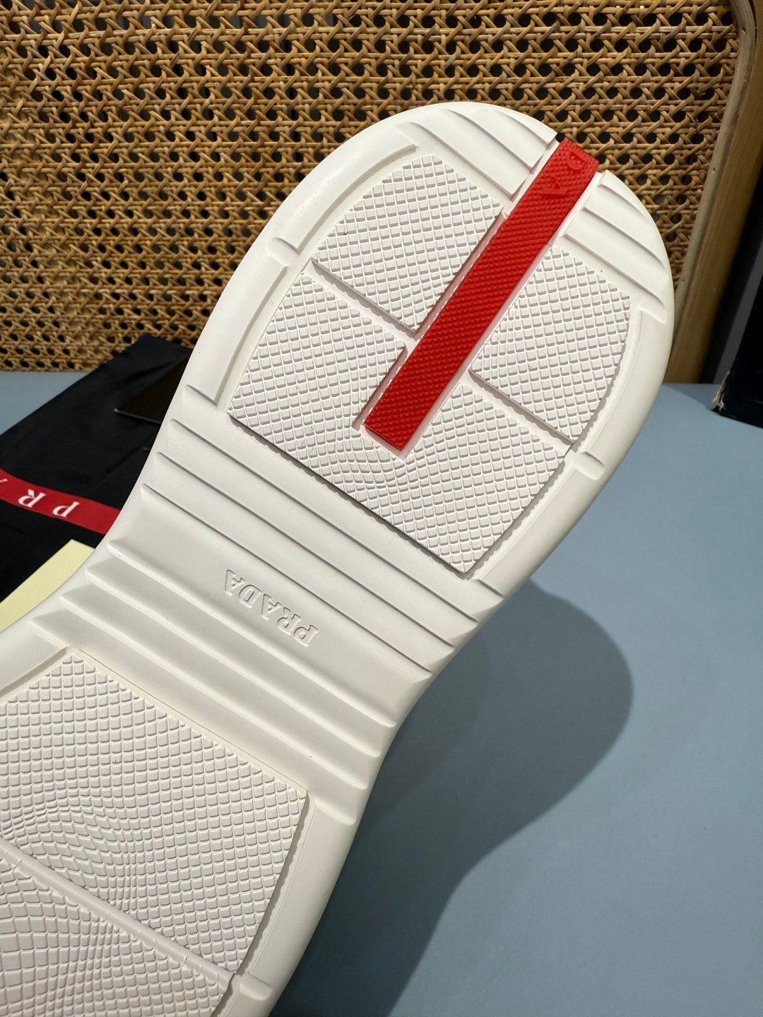 Sneakers America's Cup 'Vert Olive Verni' — vue 7