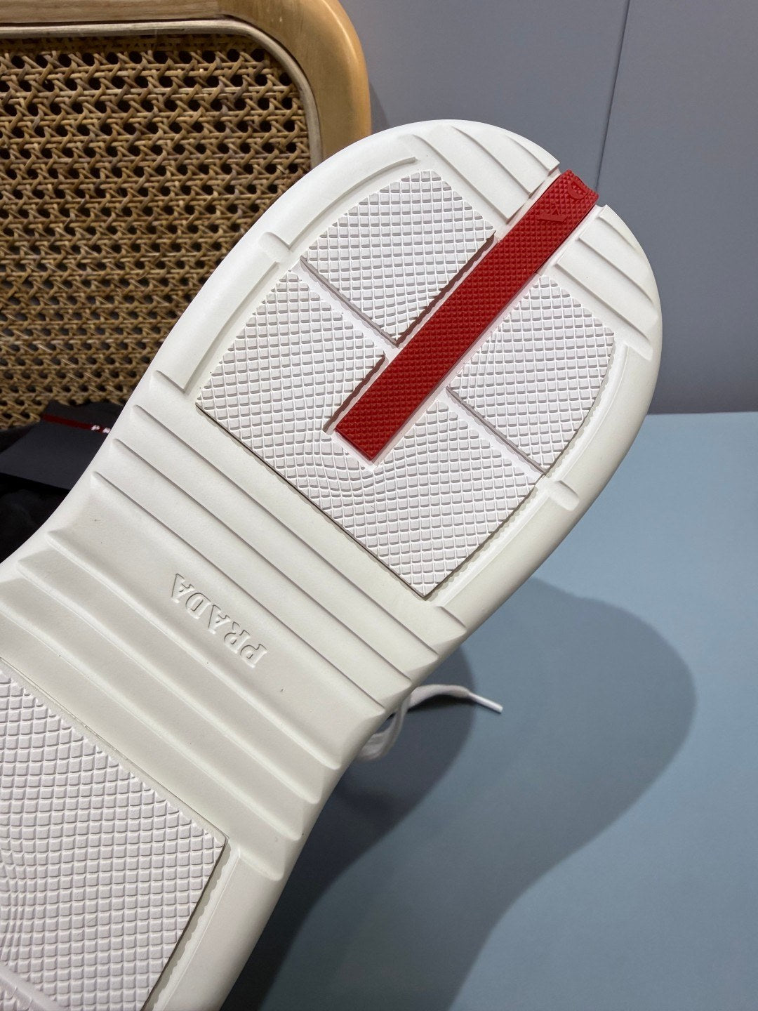 Sneakers America's Cup 'Marron Verni' — vue 7