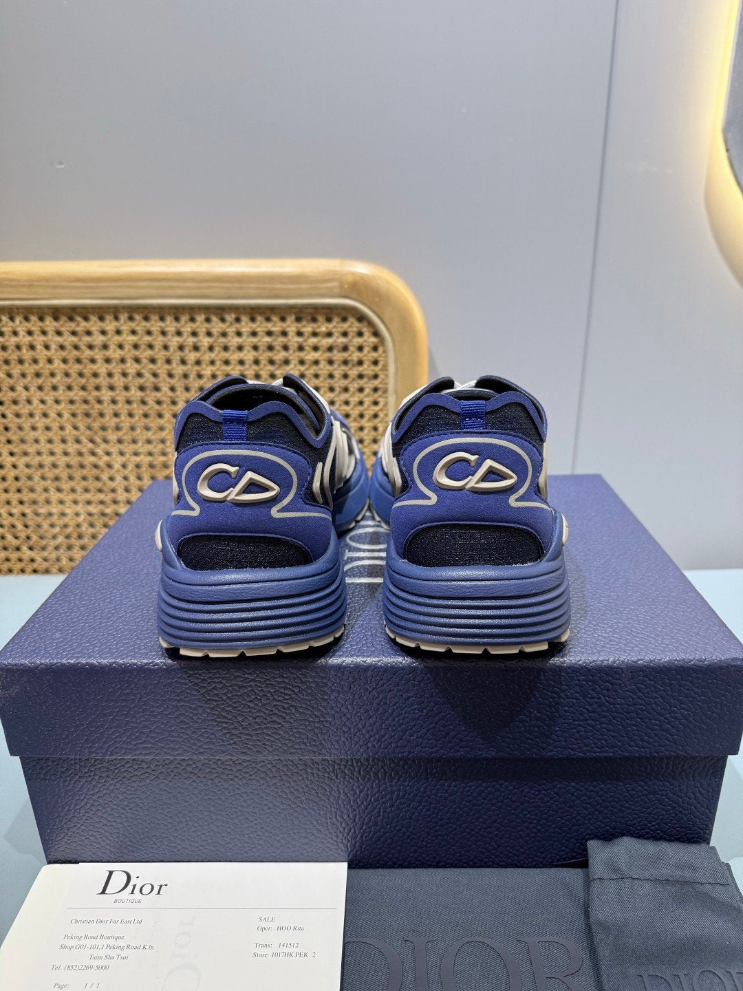 Sneakers B30 Countdown 'Bleu Marine' — vue 4