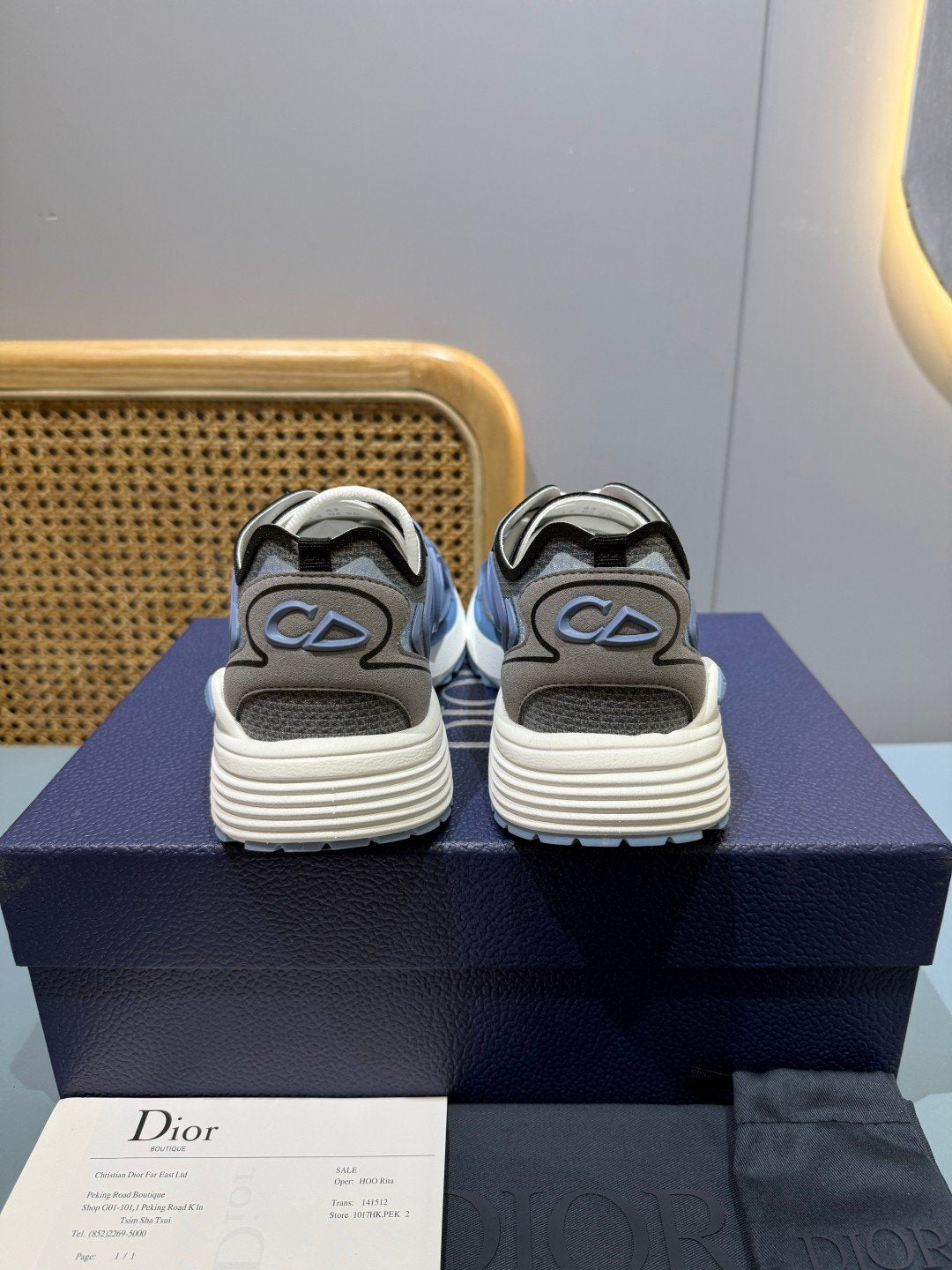 Sneakers B30 Countdown 'Bleu Ciel' — vue 4