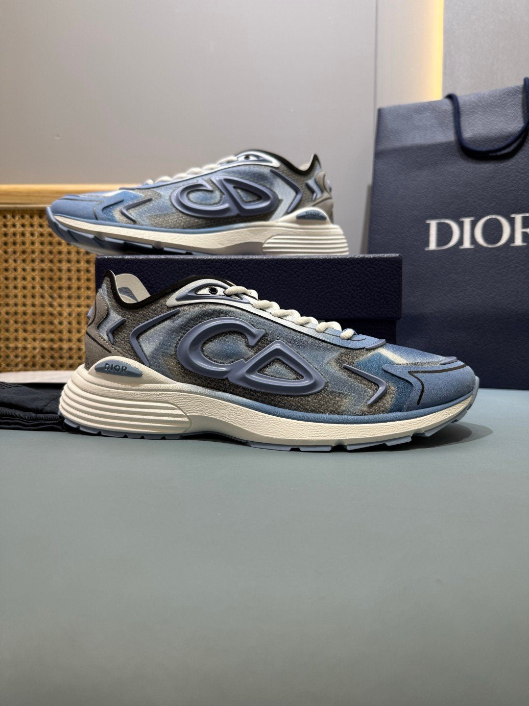 Sneakers B30 Countdown 'Bleu Ciel' — vue 5