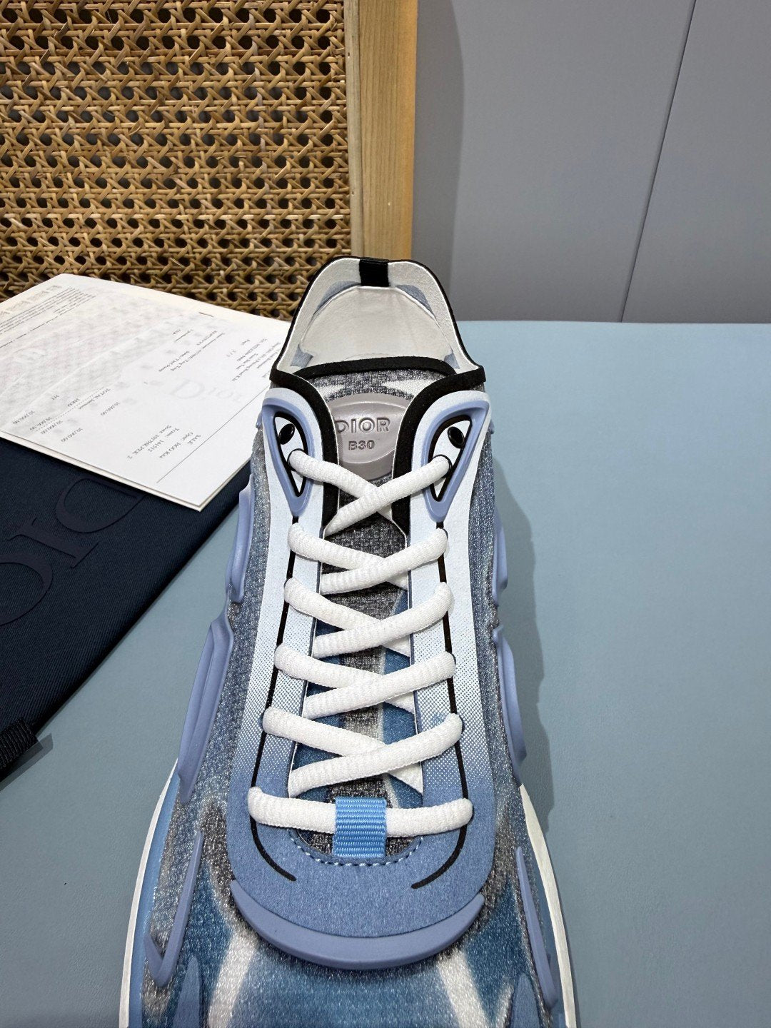 Sneakers B30 Countdown 'Bleu Ciel' — vue 7