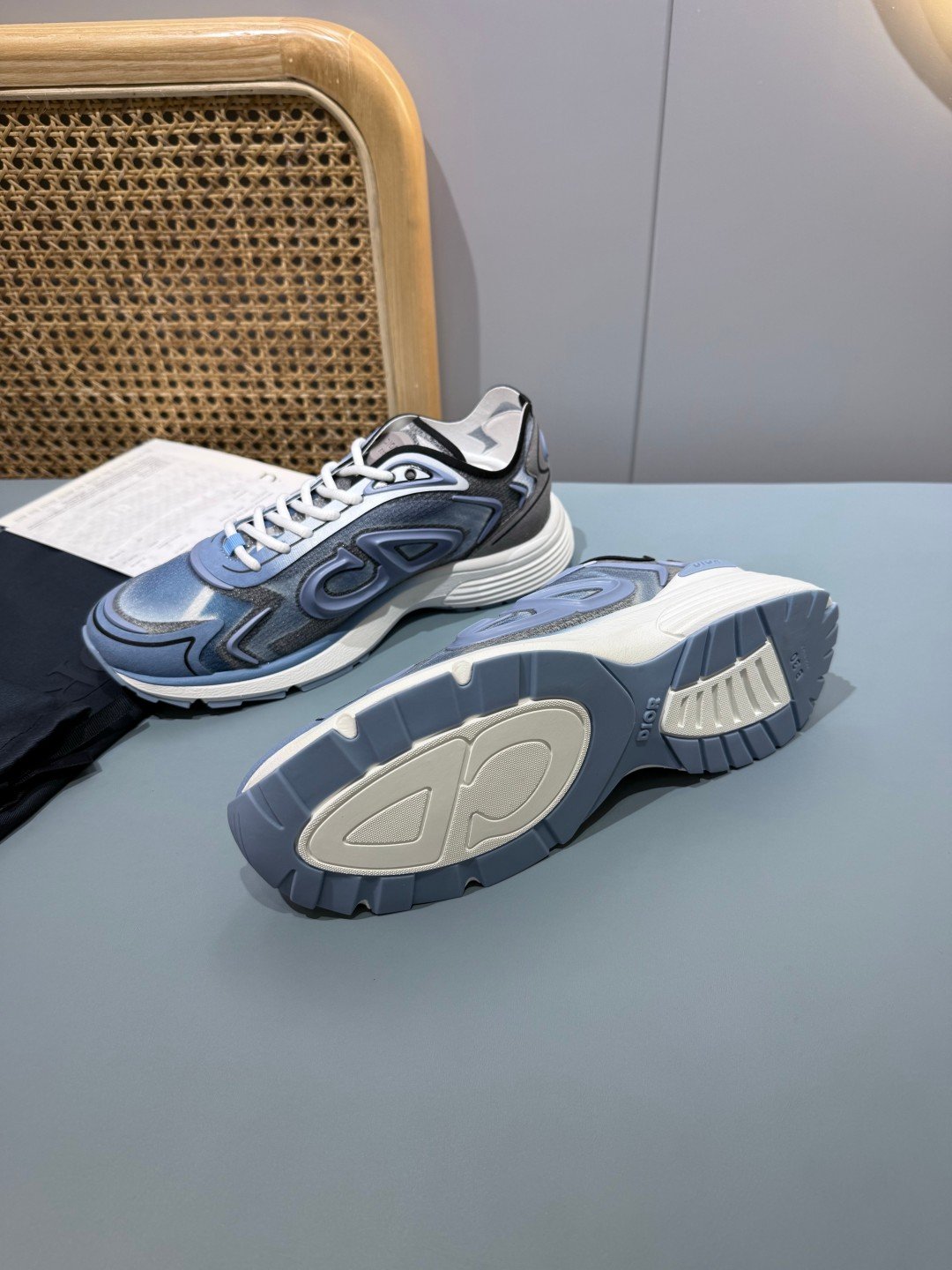 Sneakers B30 Countdown 'Bleu Ciel' — vue 13