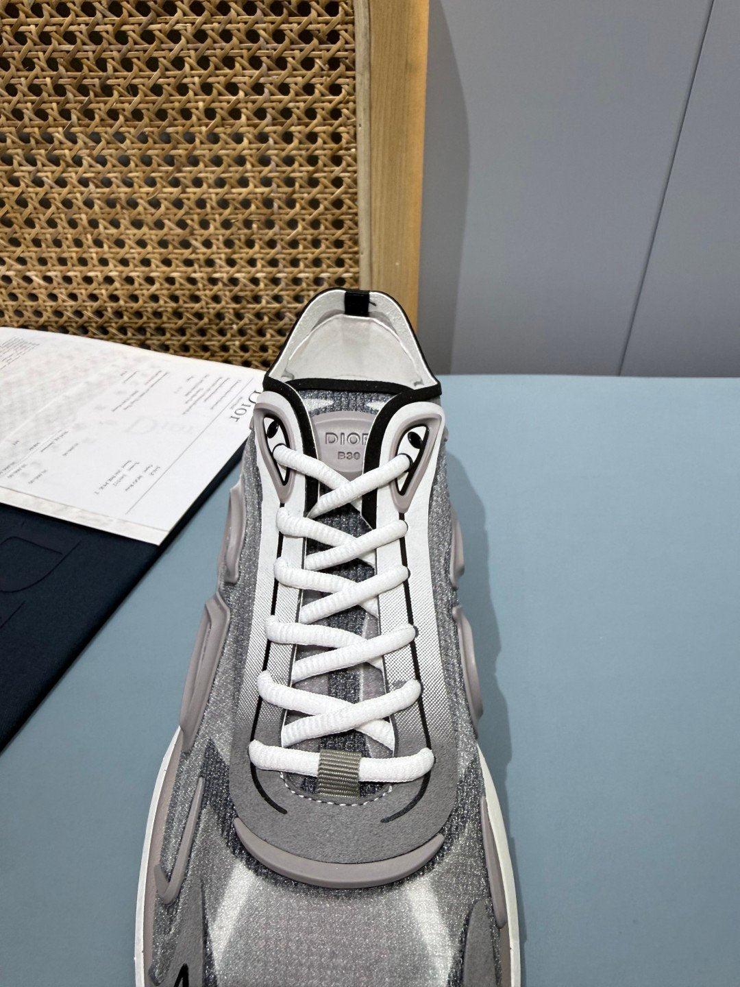 Sneakers B30 Countdown 'Gris Argent' — vue 7