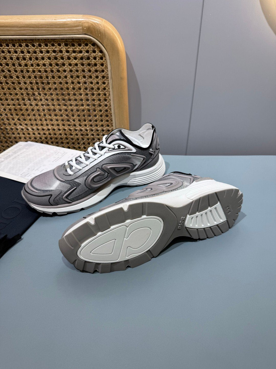 Sneakers B30 Countdown 'Gris Argent' — vue 13