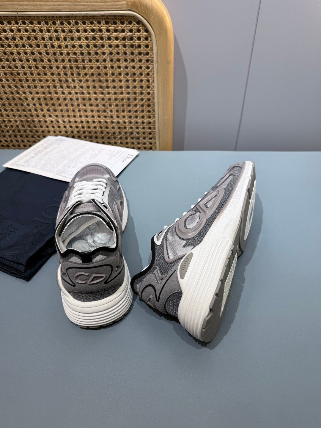 Sneakers B30 Countdown 'Gris Argent' — vue 16
