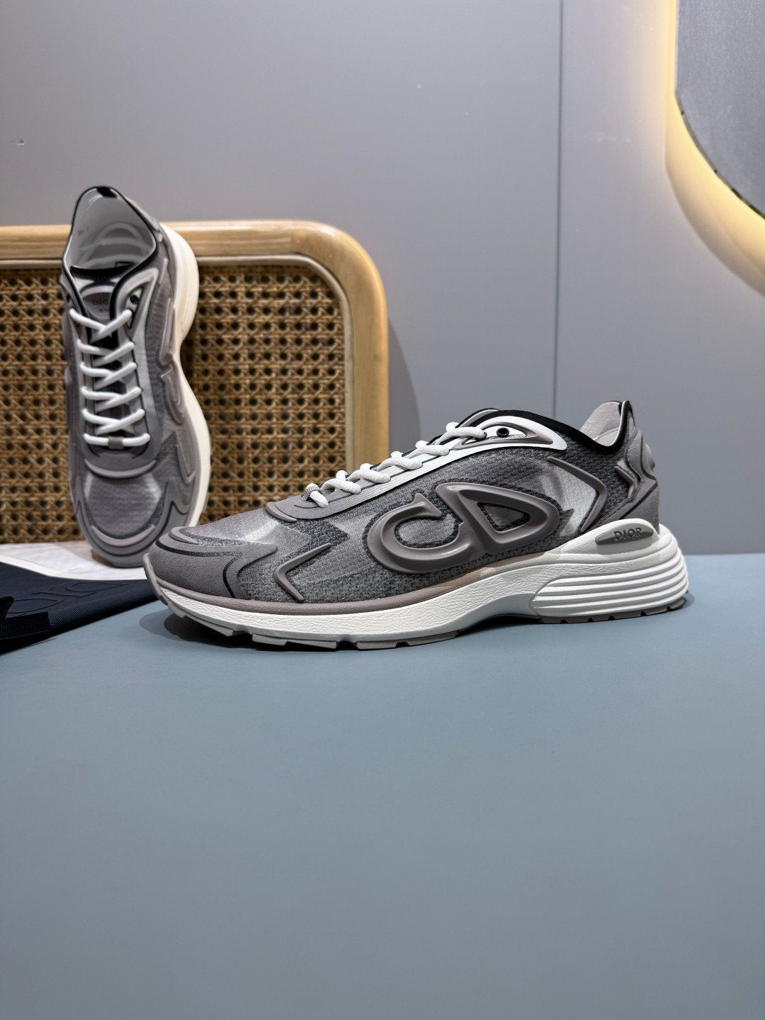Sneakers B30 Countdown 'Gris Argent' — vue 17