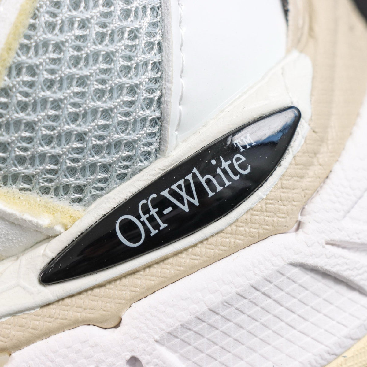 Off-White Be Right Back 'Blanc Crème Argent' — vue 6