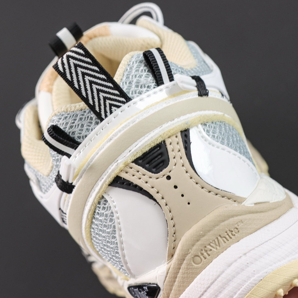 Off-White Be Right Back 'Blanc Crème Argent' — vue 7
