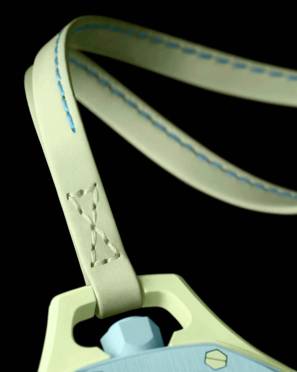 Montre Octogonale Cadran Bleu — Édition Pop