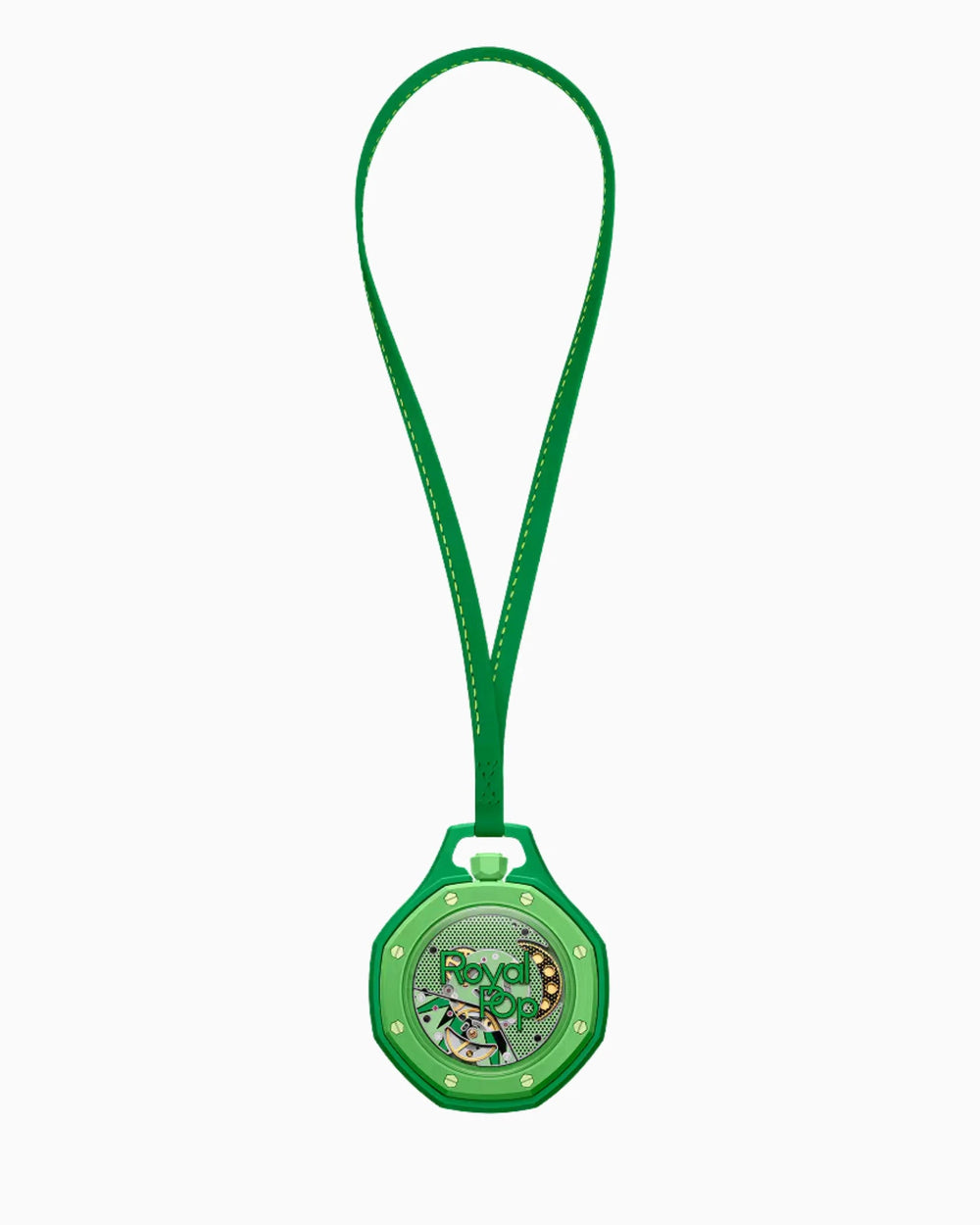Montre Octogonale Cadran Vert 'Eight' — Édition Pop