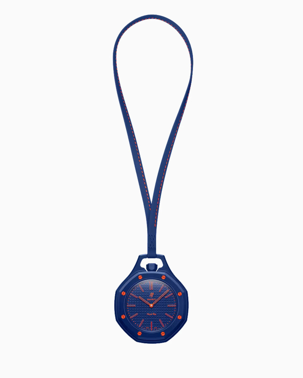 Montre Octogonale Cadran Orange — Édition Pop