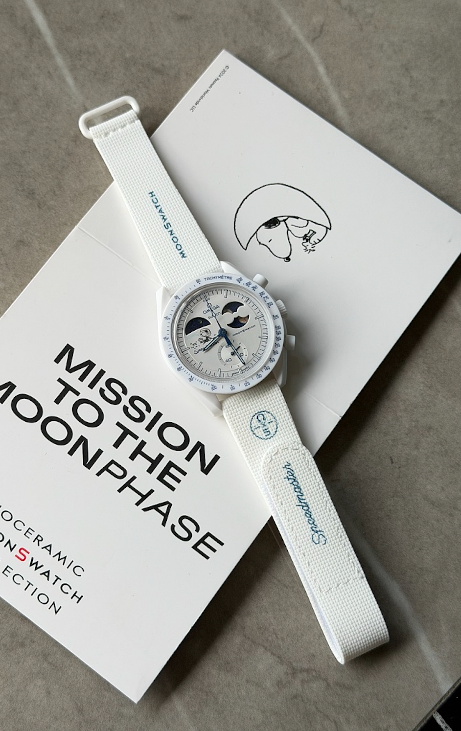 Swatch x Ome. Moonphase Gold Premium Edition
