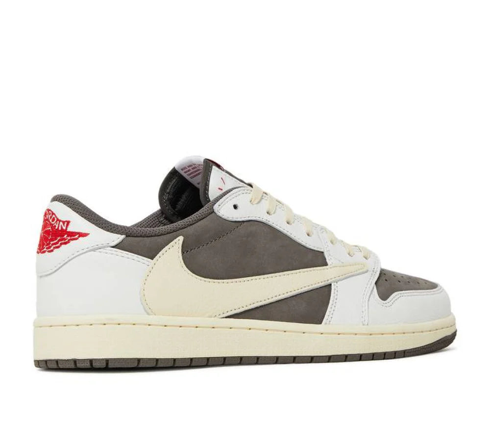 Sneakers Basses Daim Marron & Cuir Ivoire 'Reverse Mocha'
