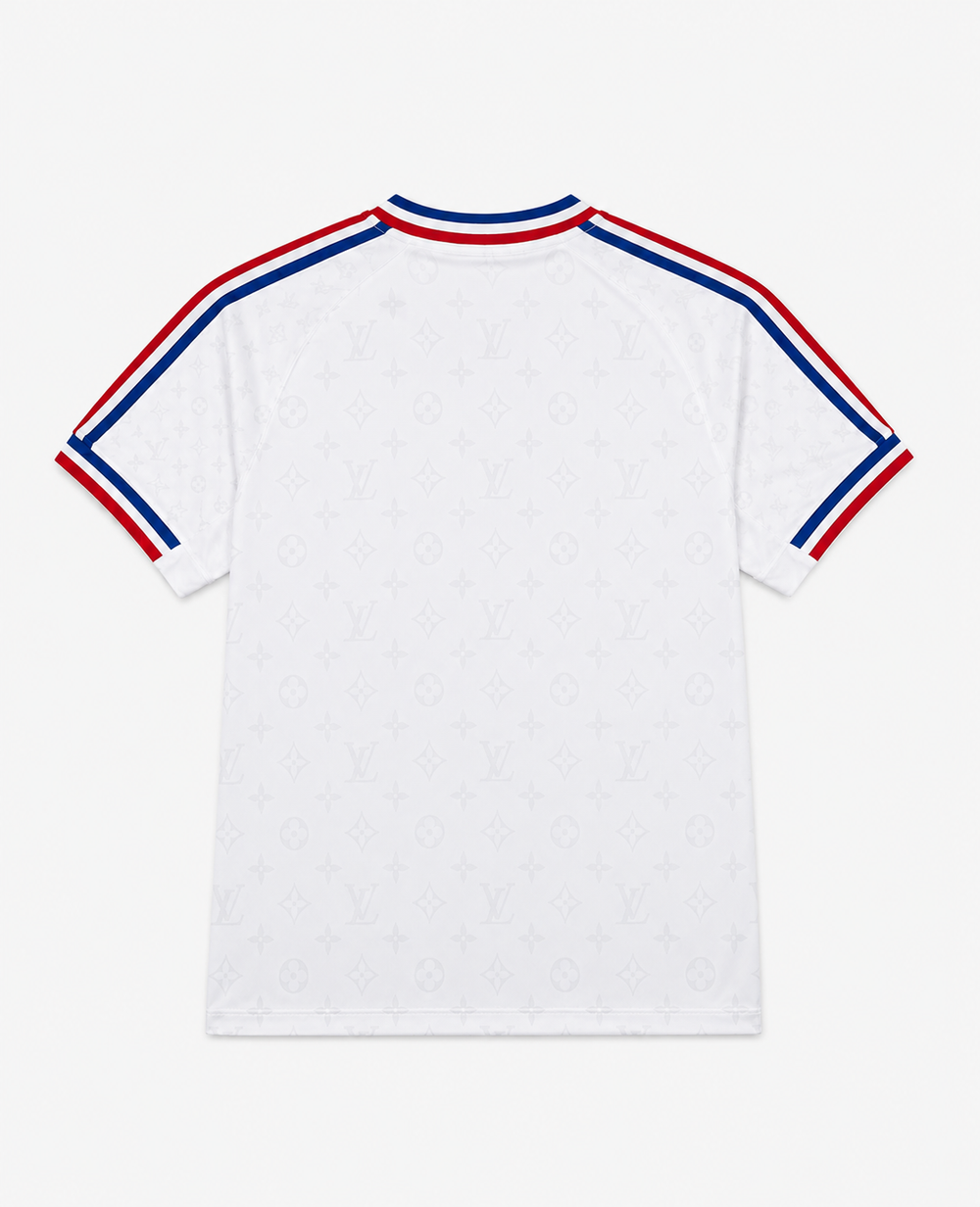 Maillot France Blanc – Édition Premium Monogramme