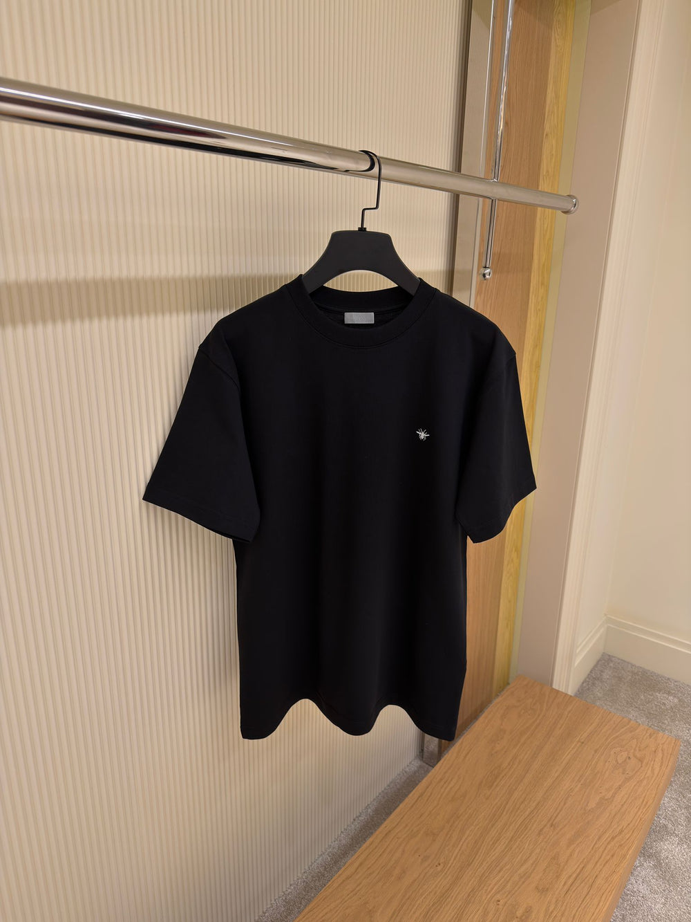 T-shirt Brodé Abeille — Coton Premium