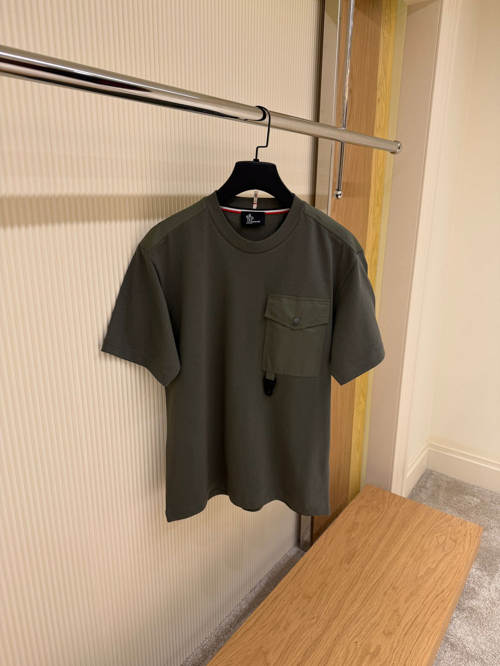 T-SHIRT WITH EMBROIDERED SIGNATURE