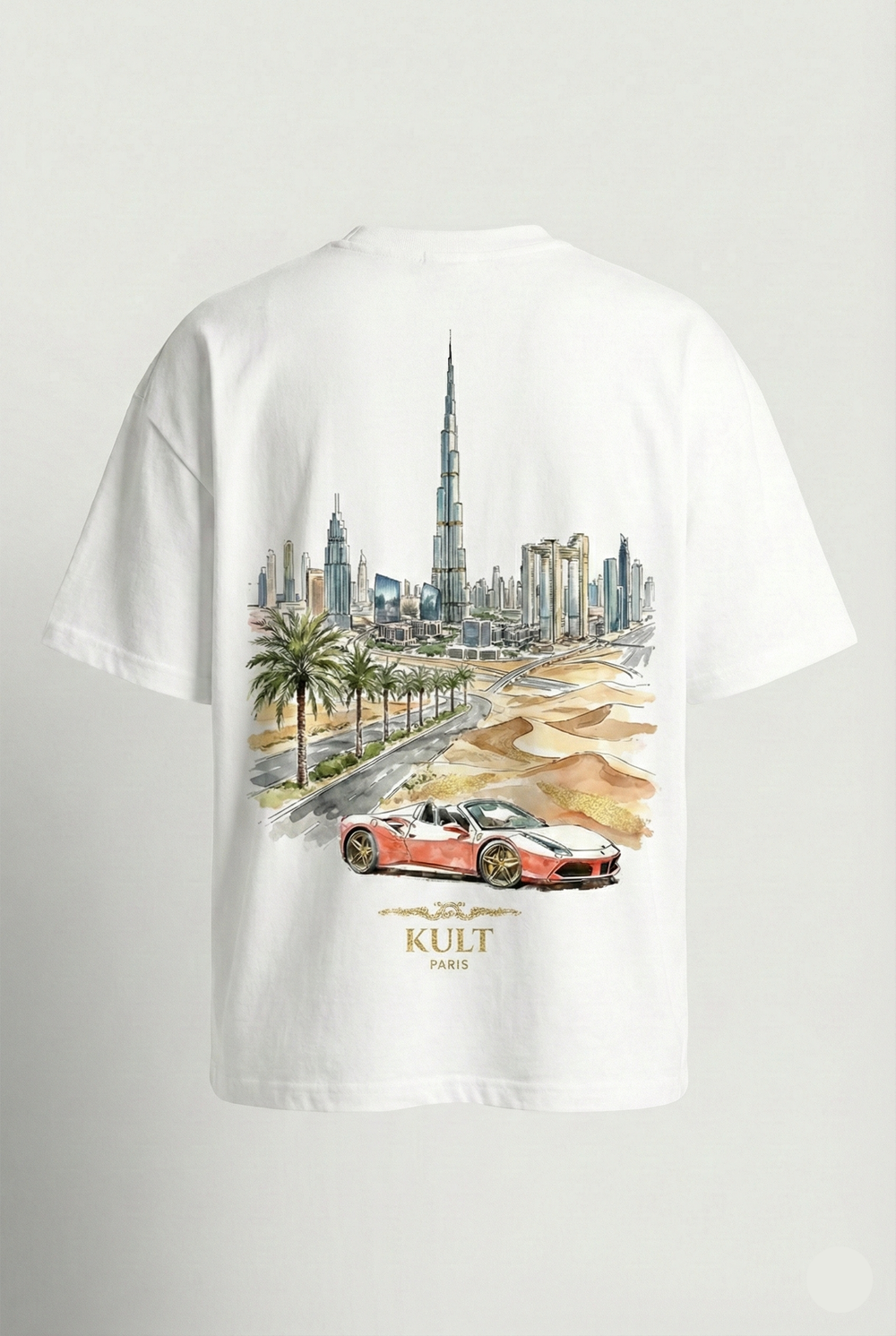 Camiseta extragrande «Dubai Legacy» – [EDICIÓN LIMITADA]