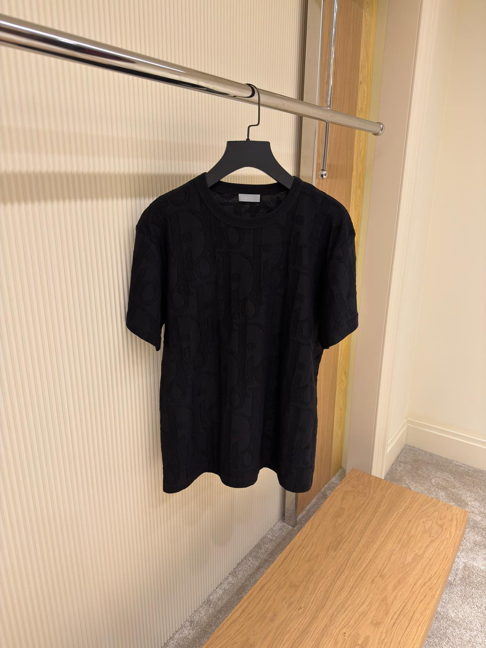 T-SHIRT WITH EMBROIDERED SIGNATURE