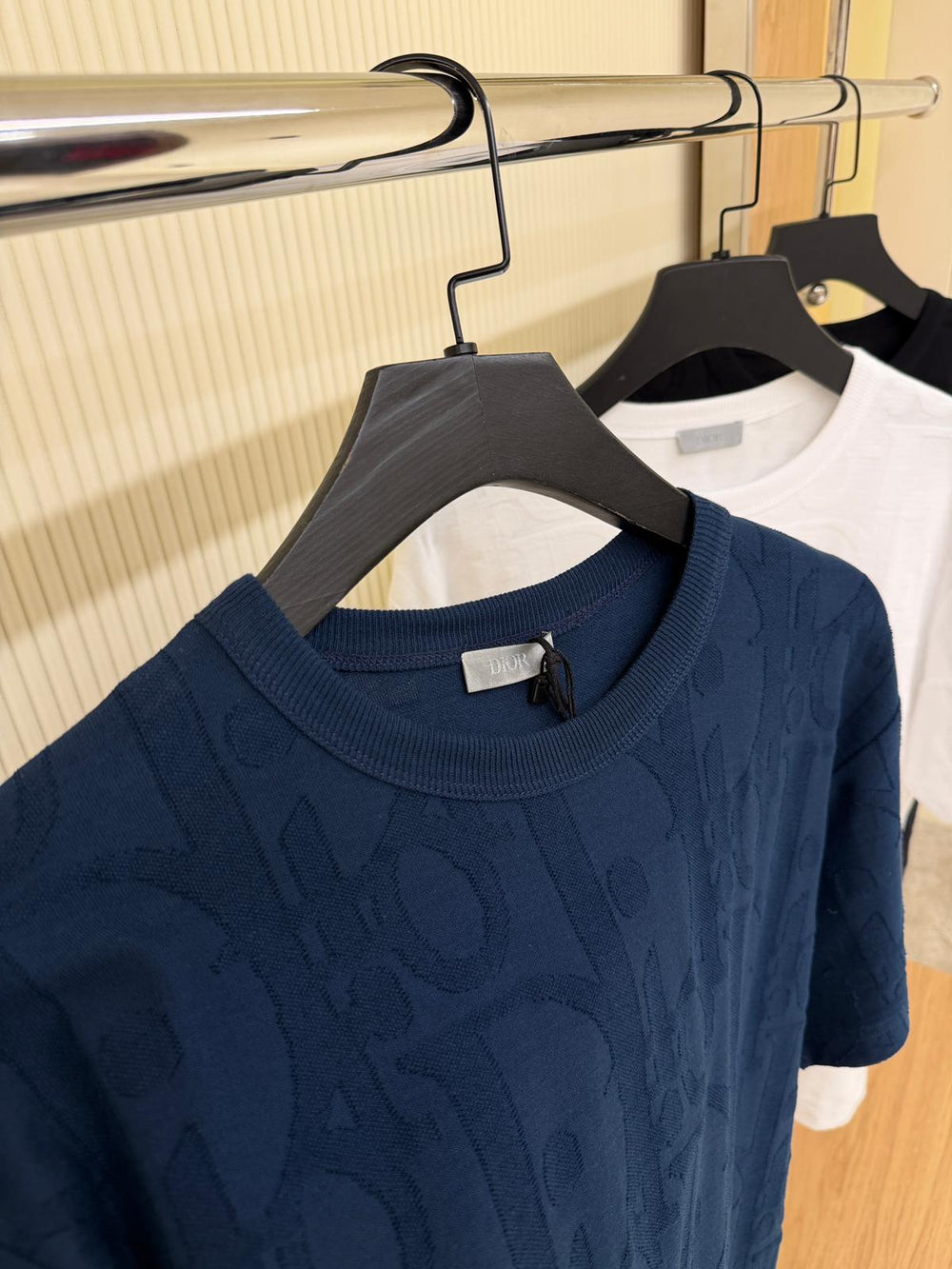 T-SHIRT WITH EMBROIDERED SIGNATURE
