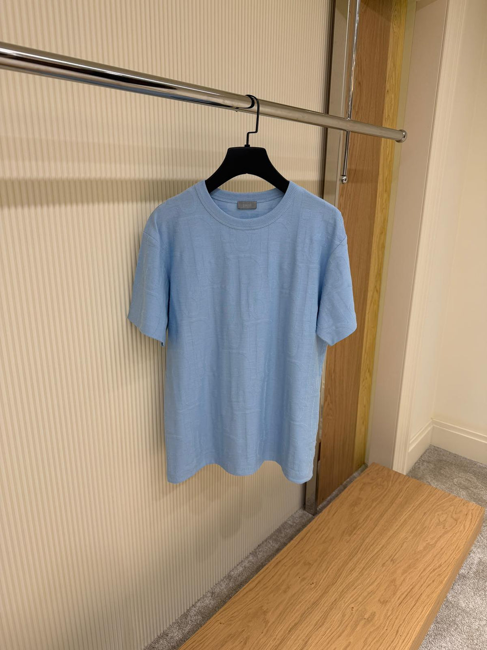 T-SHIRT WITH EMBROIDERED SIGNATURE