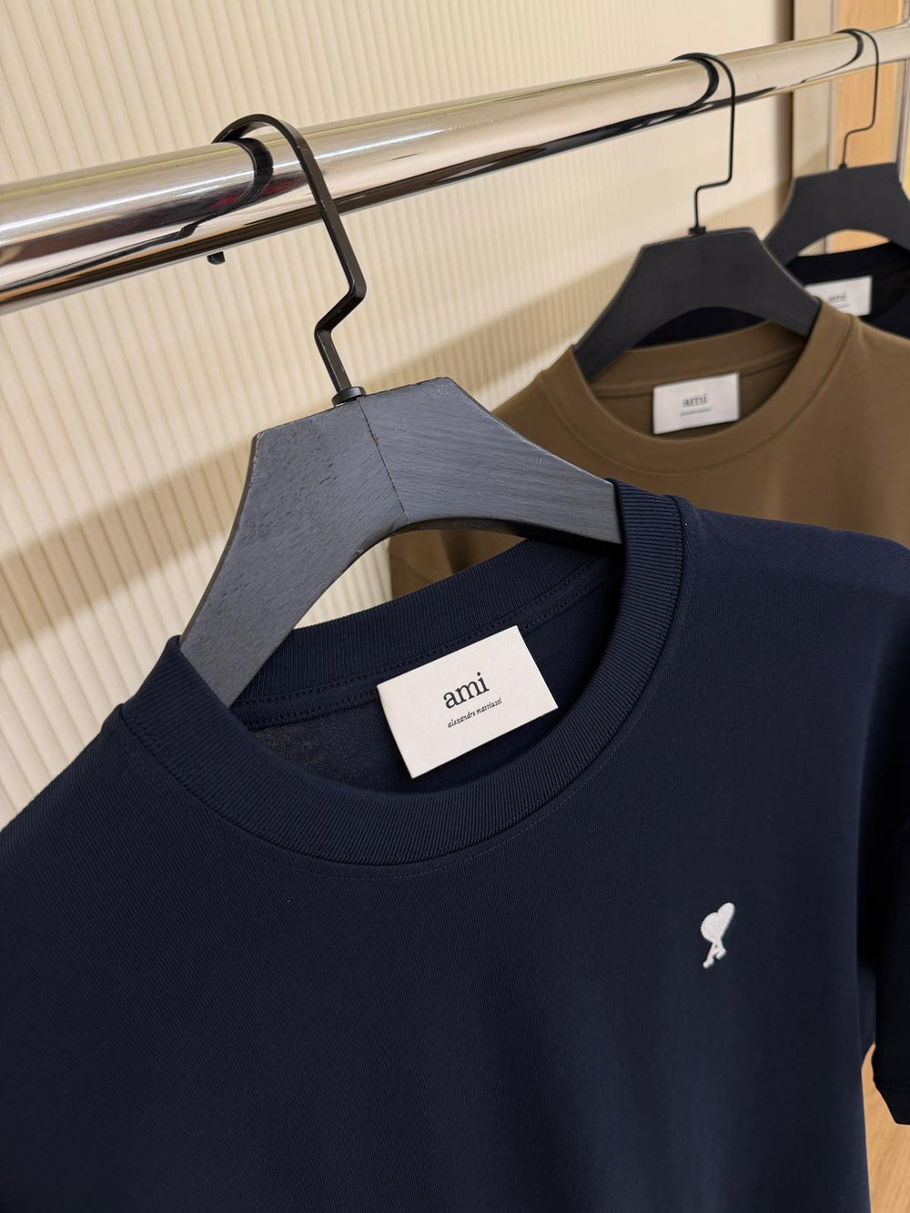 T-SHIRT WITH EMBROIDERED SIGNATURE
