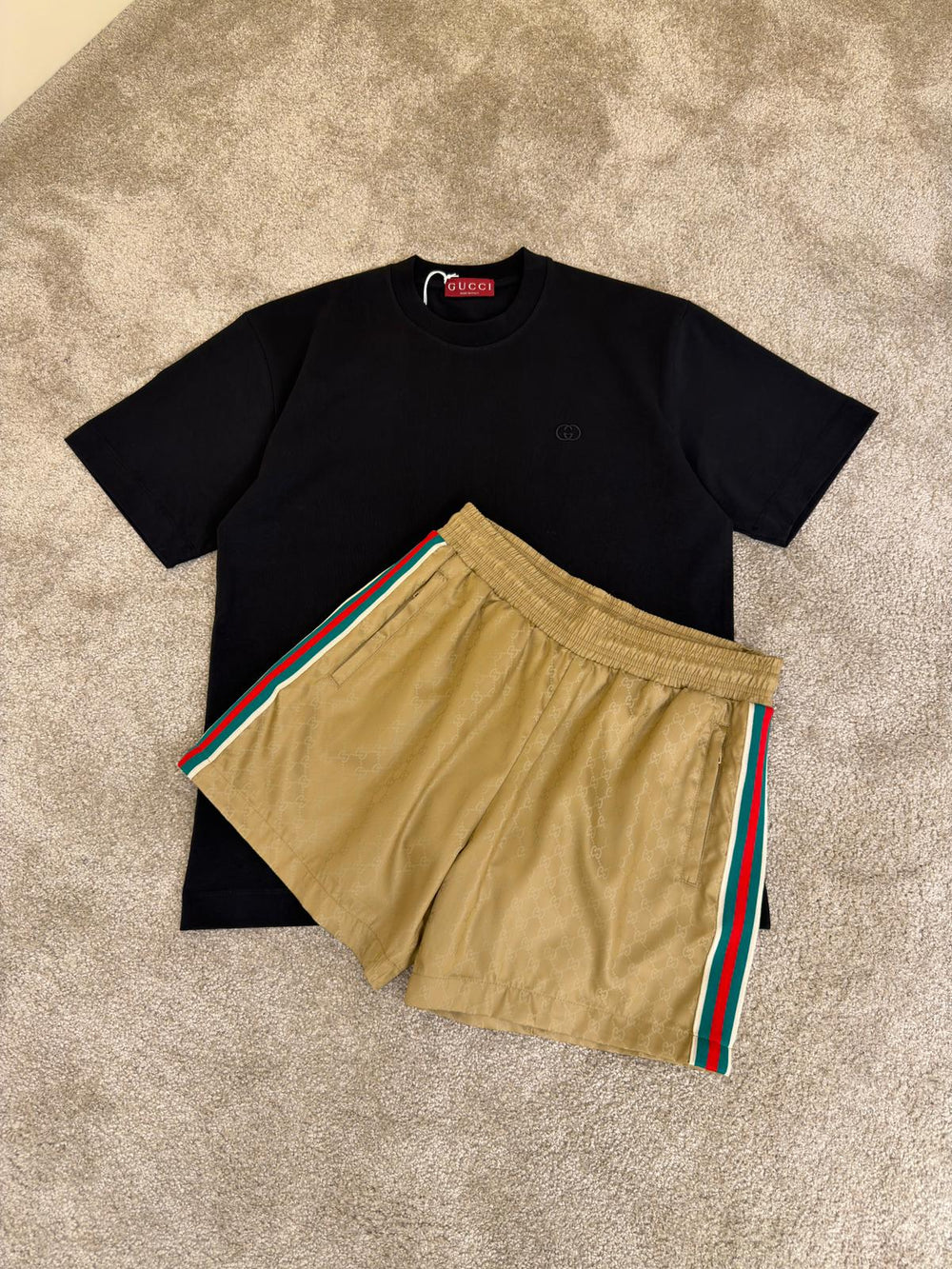 T-shirt Logo Rétro — Jersey de Coton