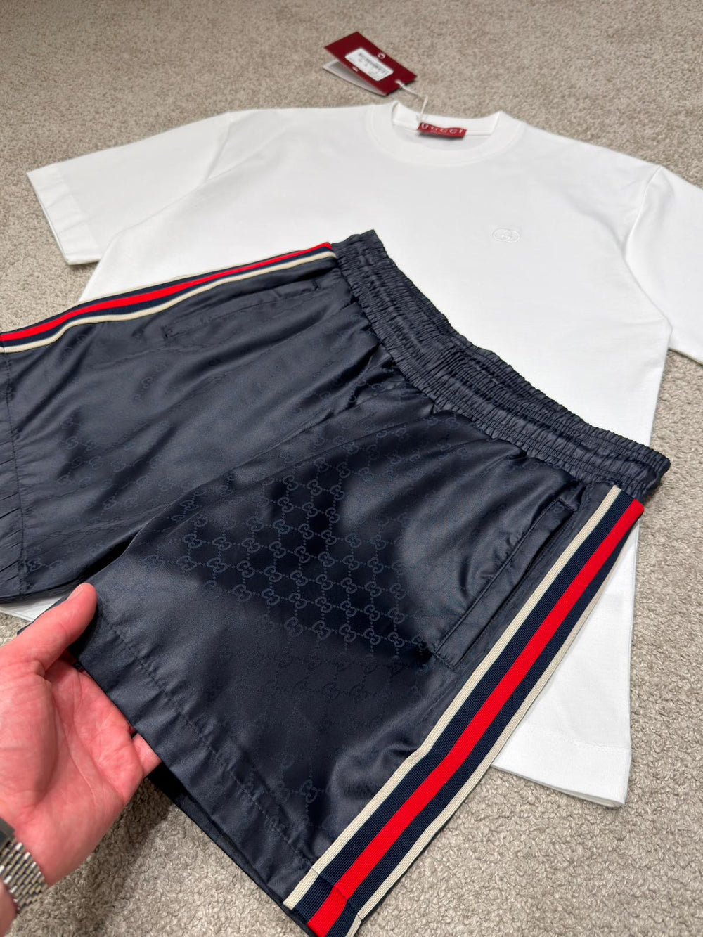 T-shirt Logo Rétro — Jersey de Coton