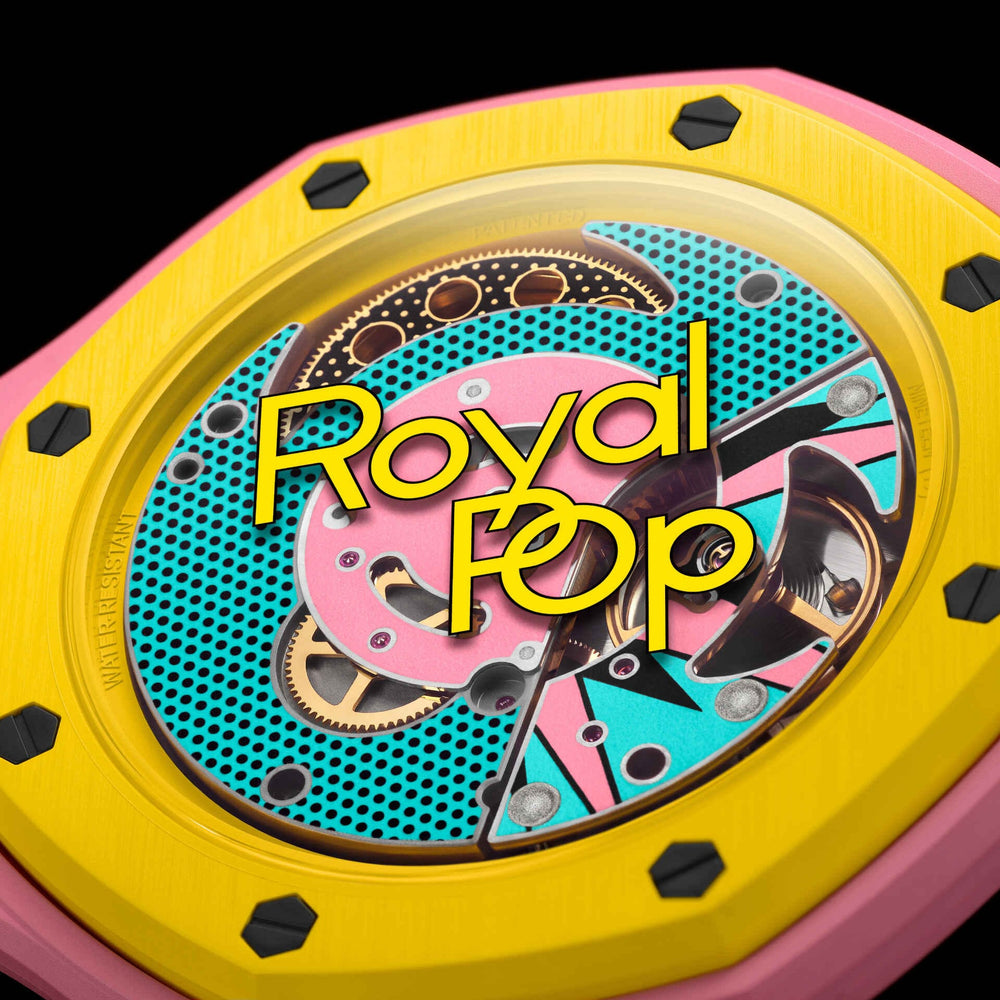 Montre Octogonale Cadran Rose — Édition Pop
