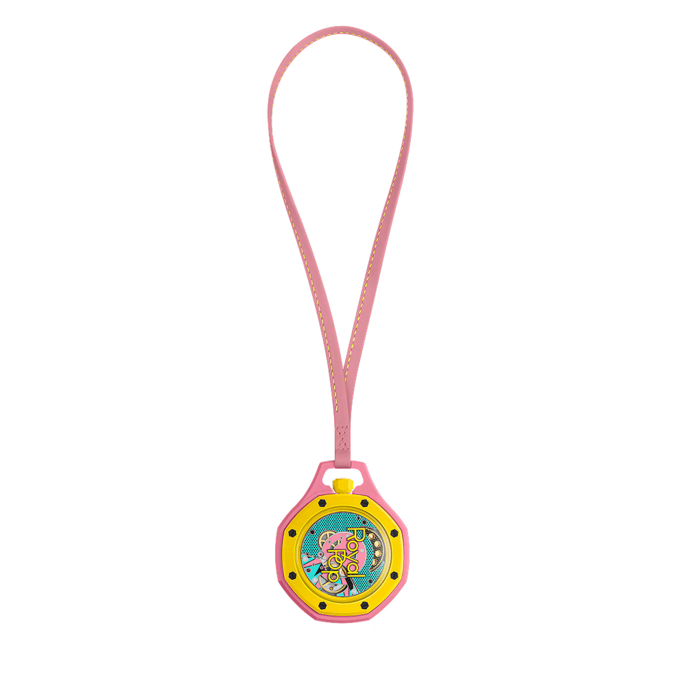 Montre Octogonale Cadran Rose — Édition Pop