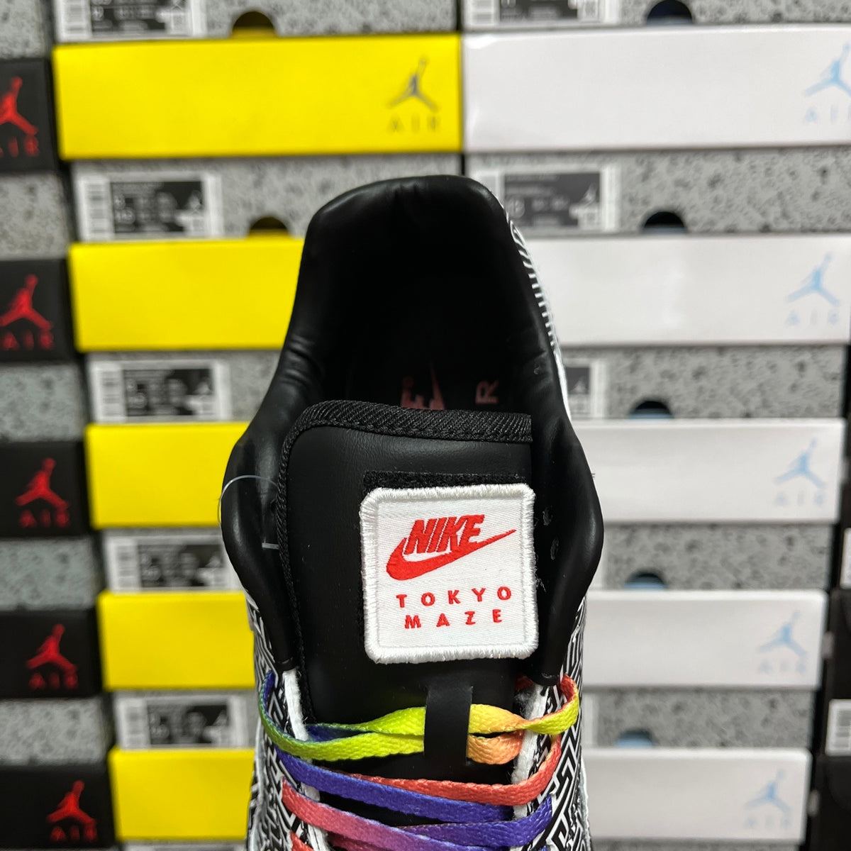 Nike Air Max 1 'Noir Blanc Labyrinthe' — vue 6