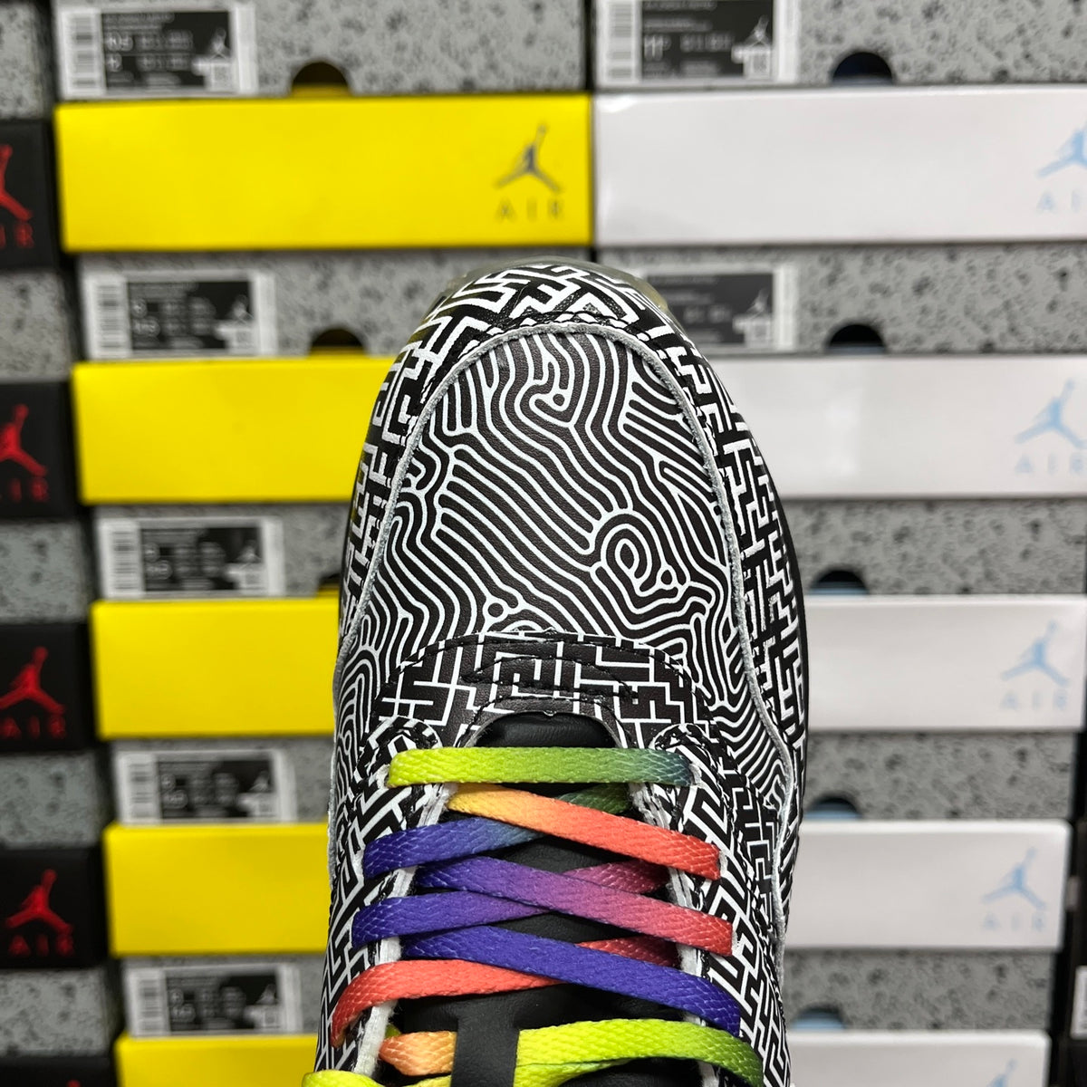 Nike Air Max 1 'Noir Blanc Labyrinthe' — vue 9
