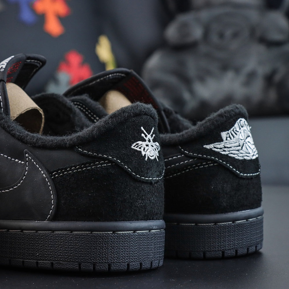 Travis Scott x Air Jordan 1 Retro Low OG SP Black Phantom