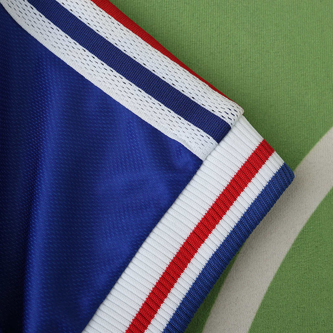 Maillot France 1998 Domicile Rétro — Édition Champions du Monde