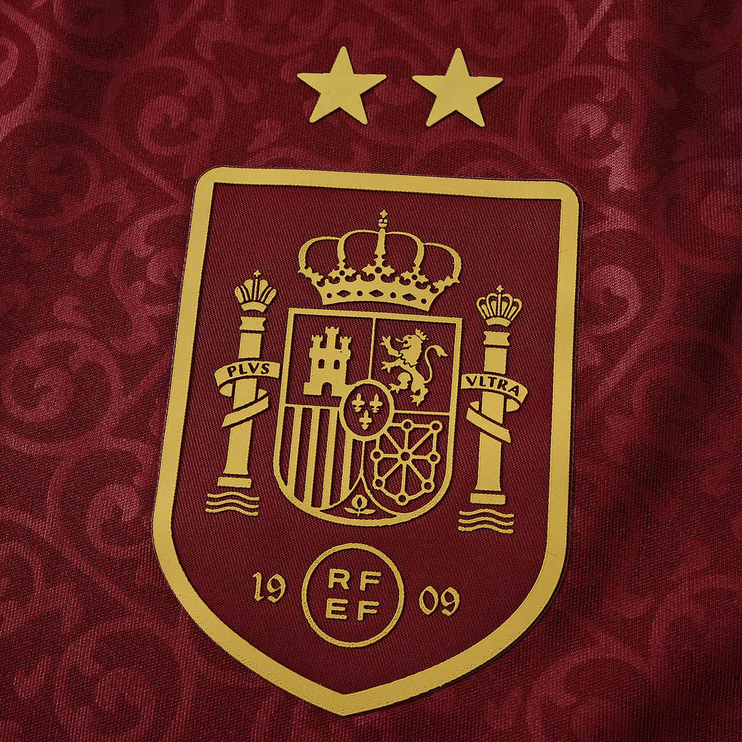 Maillot Espagne 2 étoiles Fan Rouge