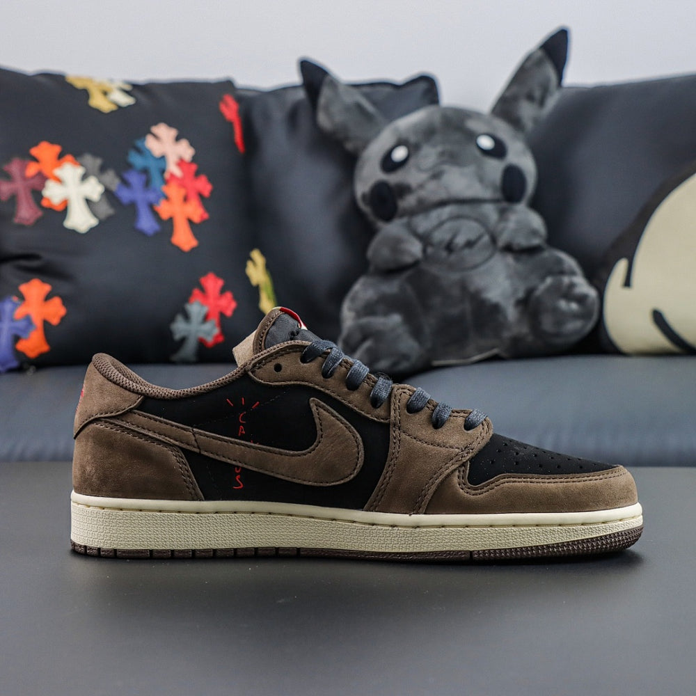 Travis Scott x Air Jordan 1 Retro Low Mocha
